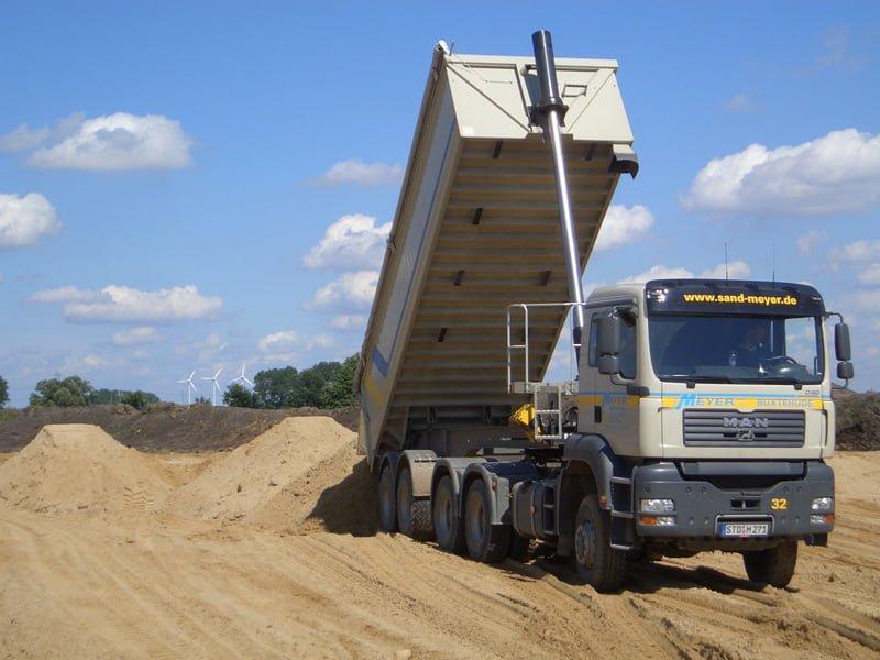 transport nisip